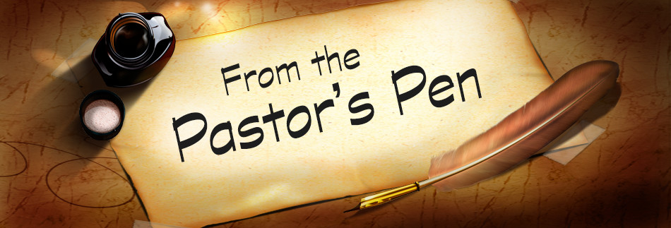 From The Pastor S Desk